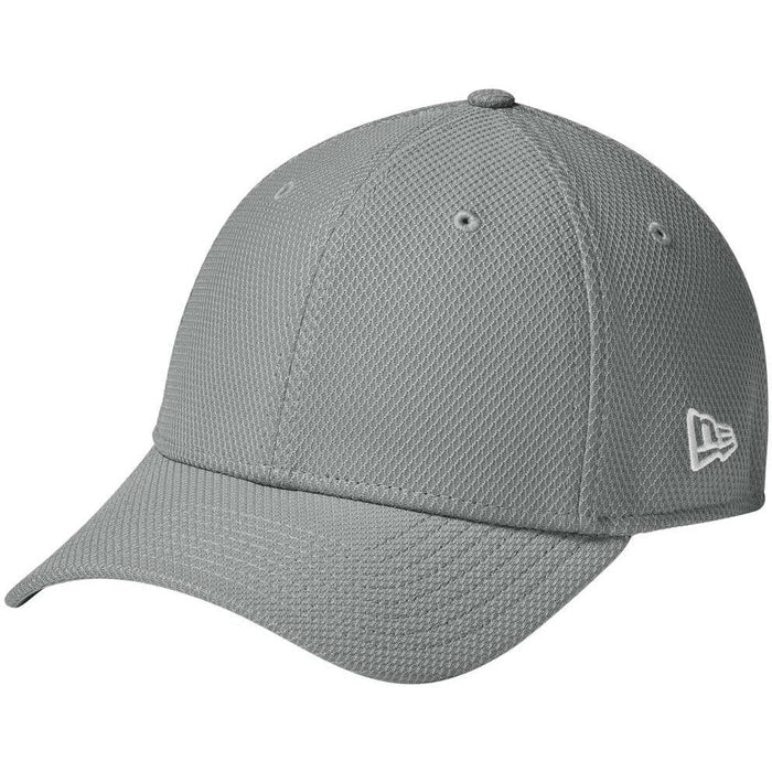 no-logo New Era Diamond Era Stretch Cap-Headwear-New Era-Flag Grey-L/XL-Thread Logic