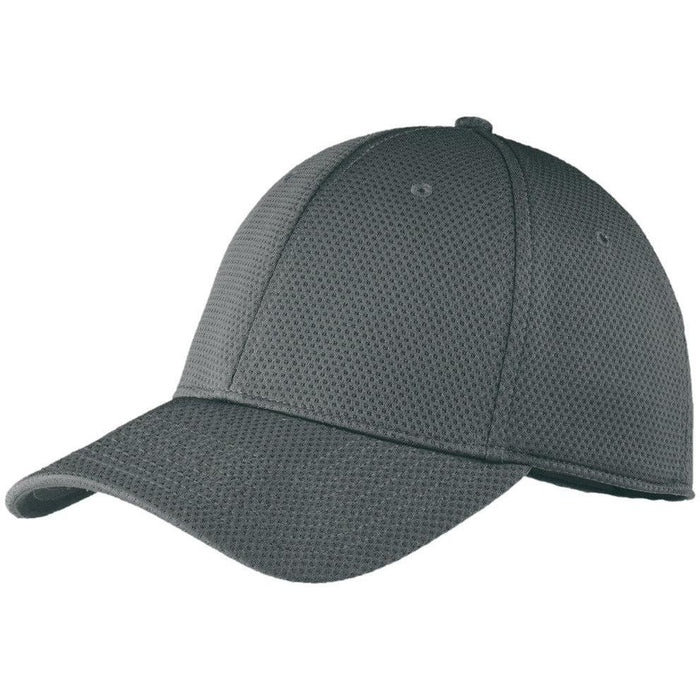 no-logo New Era Tech Mesh Cap-Headwear-New Era-Charcoal-S/M-Thread Logic
