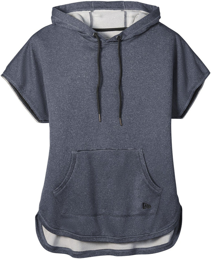 New Era Ladies Performance Terry Short Sleeve Hoodie