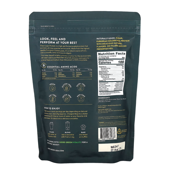 Nuzest Clean Lean Protein Salted Caramel 250g