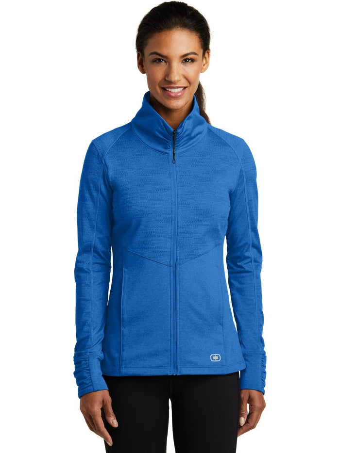 no-logo OGIO Ladies Sonar Full-Zip-Regular-OGIO-Thread Logic