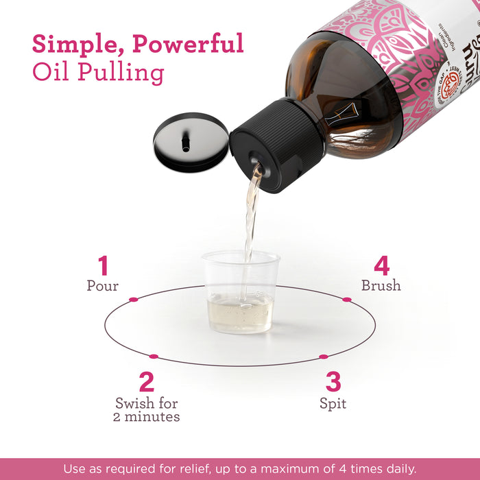 Oral Pain Relief Oil Pulling – 8 fl. oz.