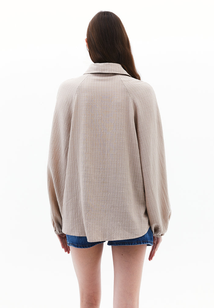 Oversize Shirt - FEATHER GRAY