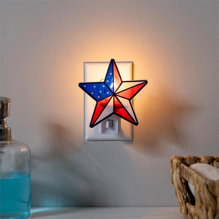 Patriotic Star Nightlight
