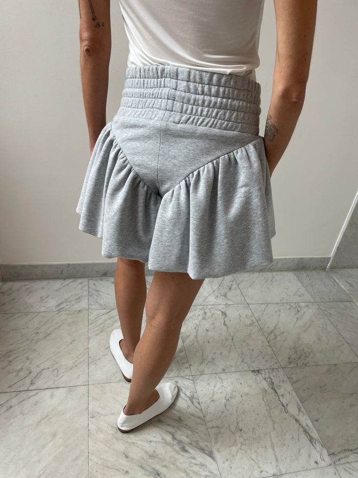 Philippa Bubble Shorts, Grey Fidan Novruzova