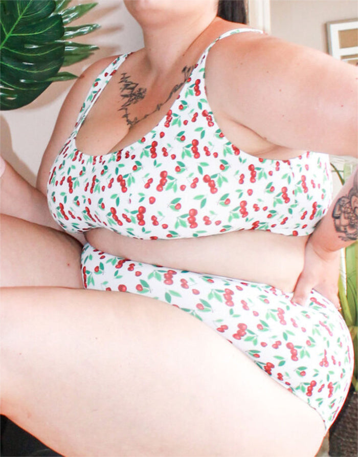 Pink Lady Bikini PDF Immediate Download Sewing Pattern, Fitiyoo