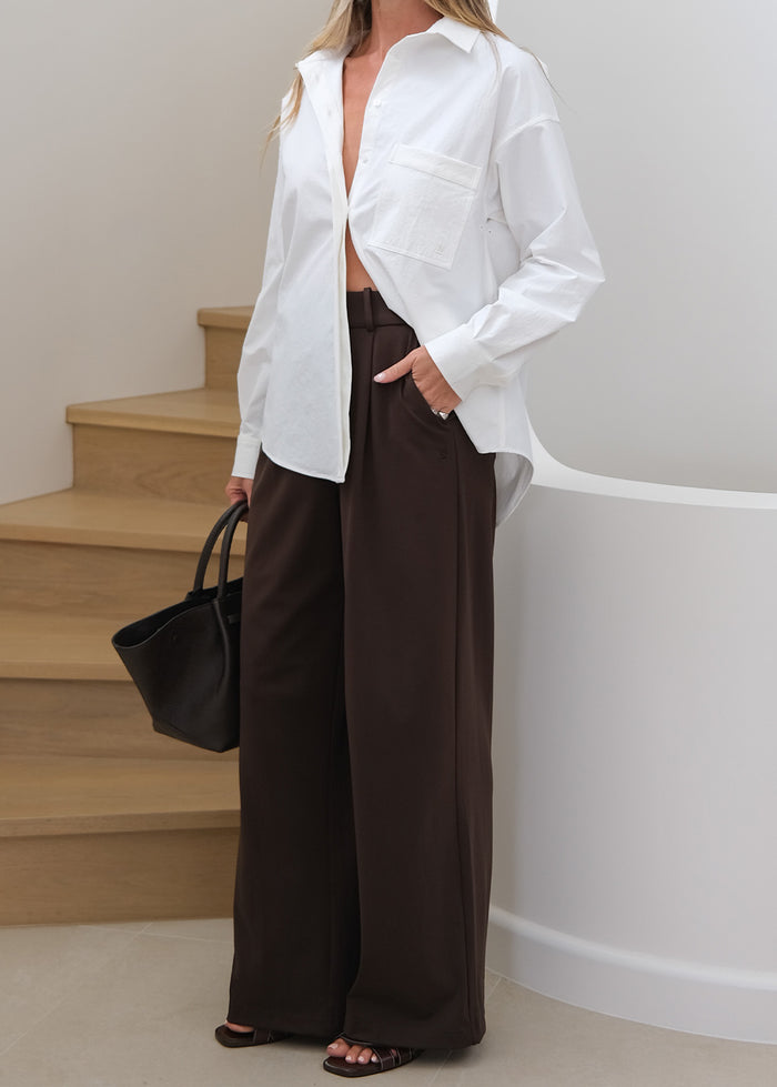Pleated Tailored Trouser