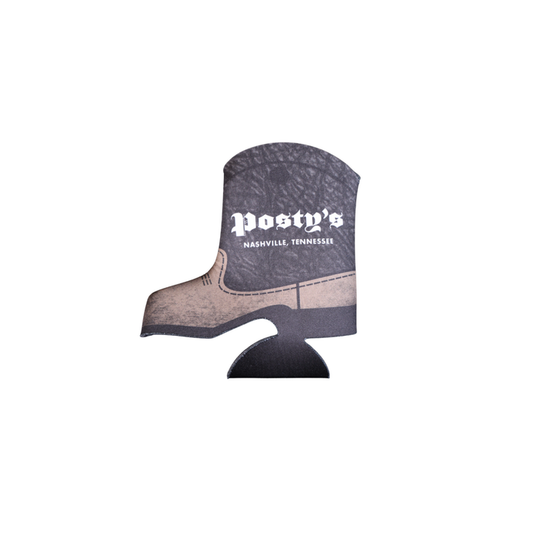 PM Brown Boot Koozie