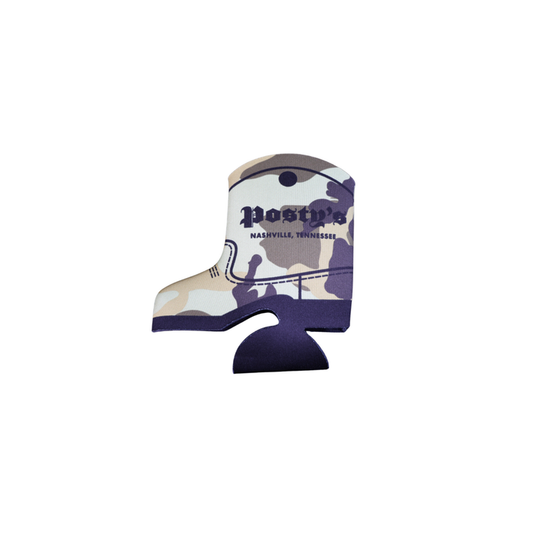 PM Camo Boot Koozie