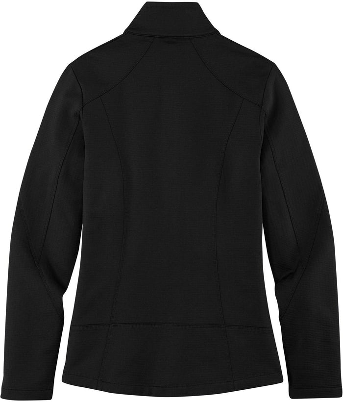 no-logo Port Authority Ladies Grid Fleece Jacket-Regular-Port Authority-Thread Logic