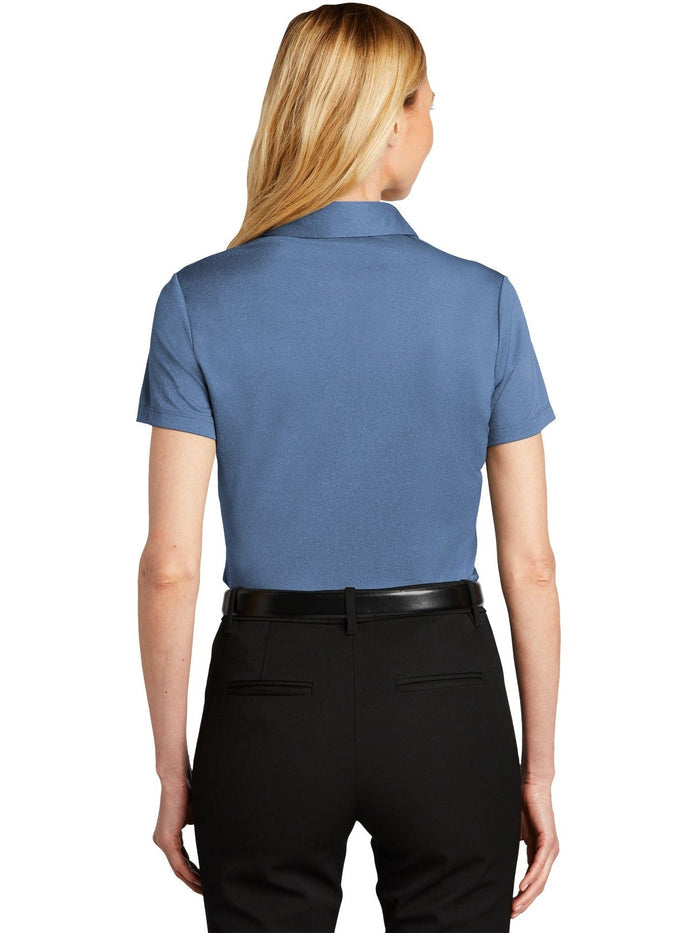 no-logo Port Authority Ladies Heathered Silk Touch Performance Polo-Regular-Port Authority-Thread Logic