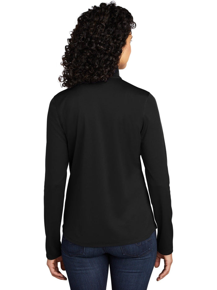 no-logo Port Authority Ladies Silk Touch Performance 1/4-Zip-Regular-Port Authority-Thread Logic