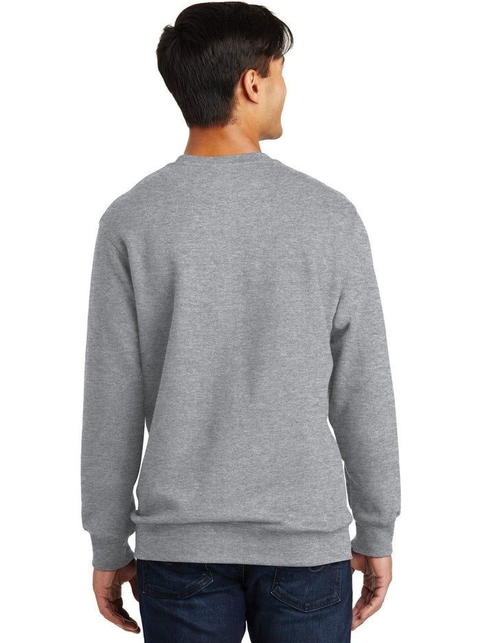 no-logo Port & Company Fan Favorite Fleece Crewneck Sweatshirt-Regular-Port & Company-Thread Logic