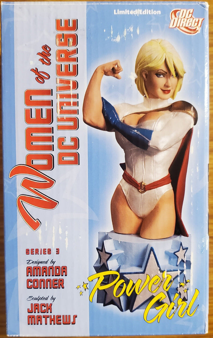 Power Girl Statue Amanda Conner Comics USED Local Comics