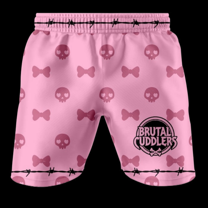 PRE-ORDER Women Scare Me Grappling Shorts (Unisex) – Brutal Cuddlers