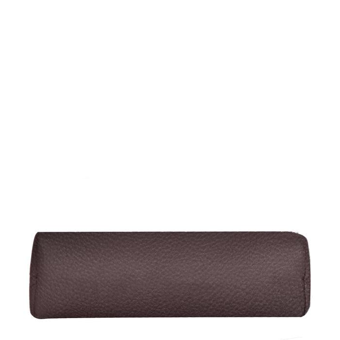 Brown Genuine Leather Fanny Pack for Men and Women for Travel and Everyday Use-bottom view