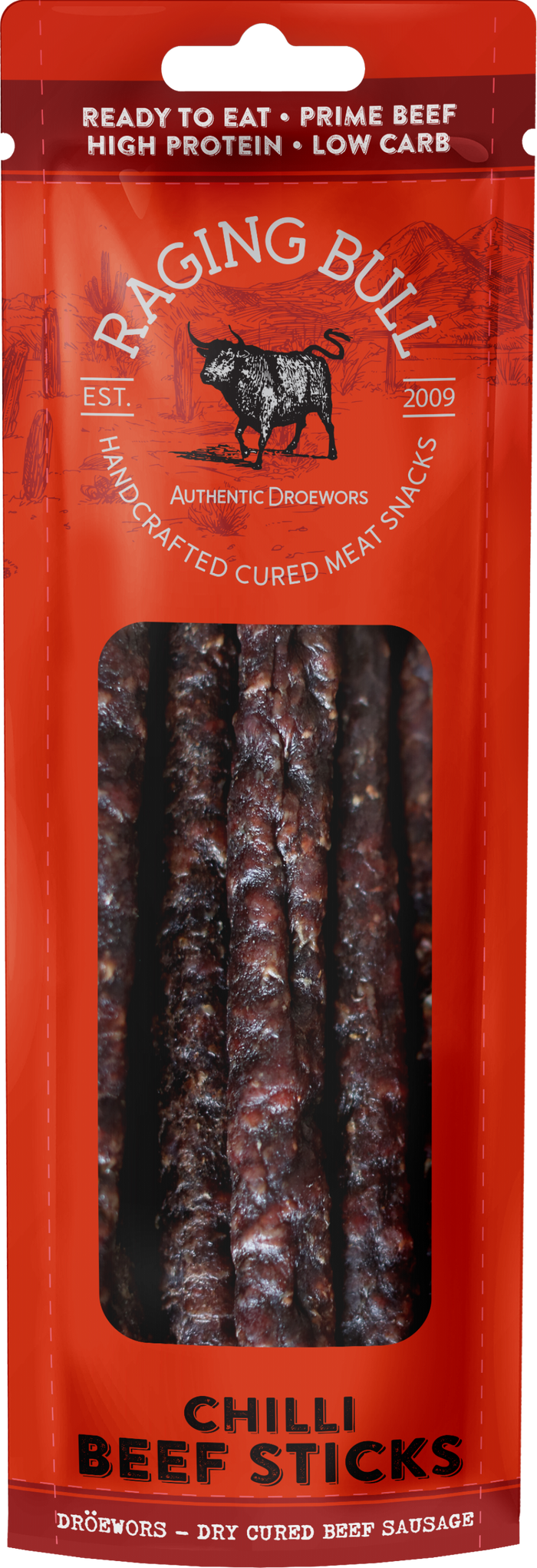 Raging Bull Chilli Beef Stick 40g