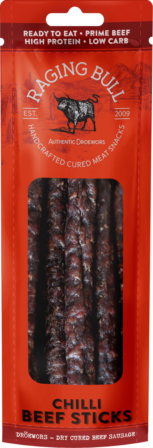 Raging Bull Chilli Beef Stick 40g