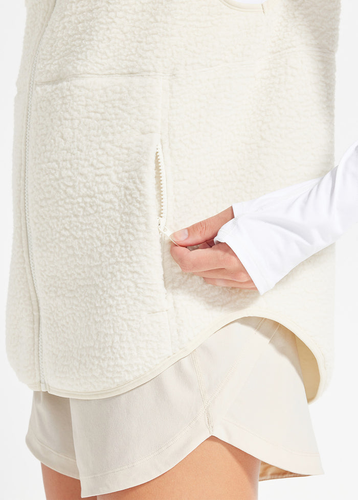 Rain Or Shine Sherpa Vest