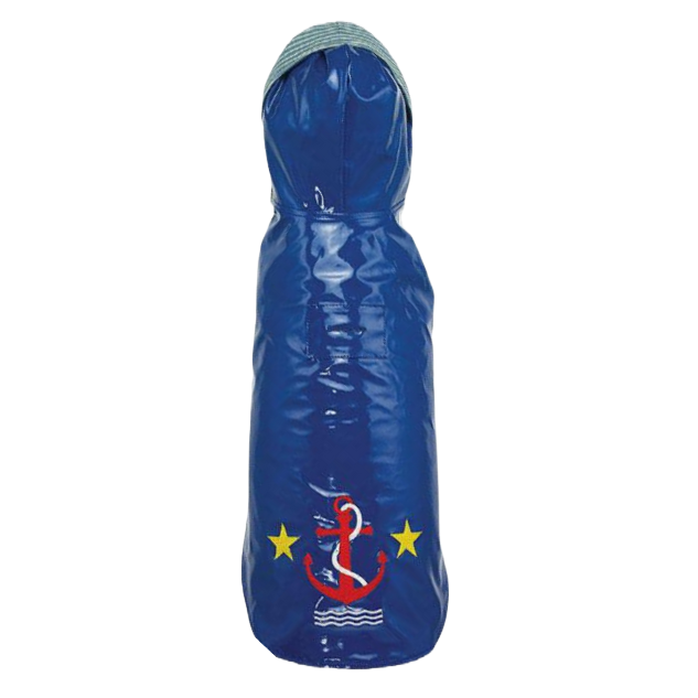 RAINCOAT-DOG-SLICKER-BLUE-ANCHOR