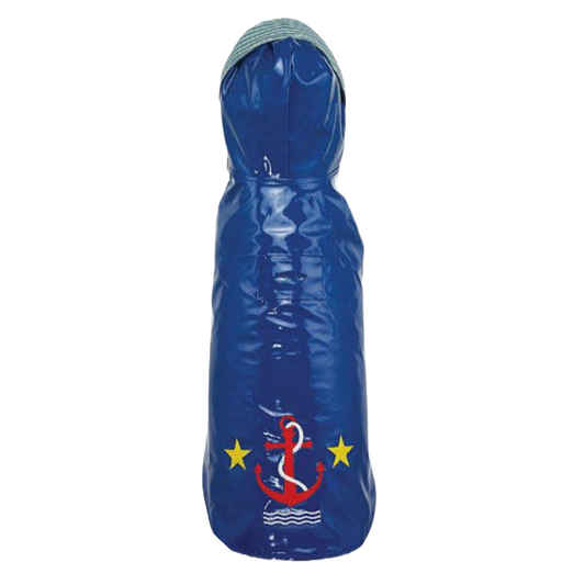 RAINCOAT-DOG-SLICKER-BLUE-ANCHOR