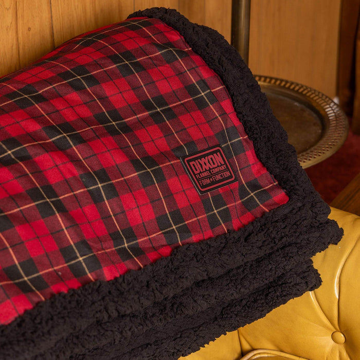 Ralphie Flannel Sherpa Blanket