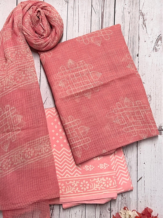 Rangoli printed kota kurta set