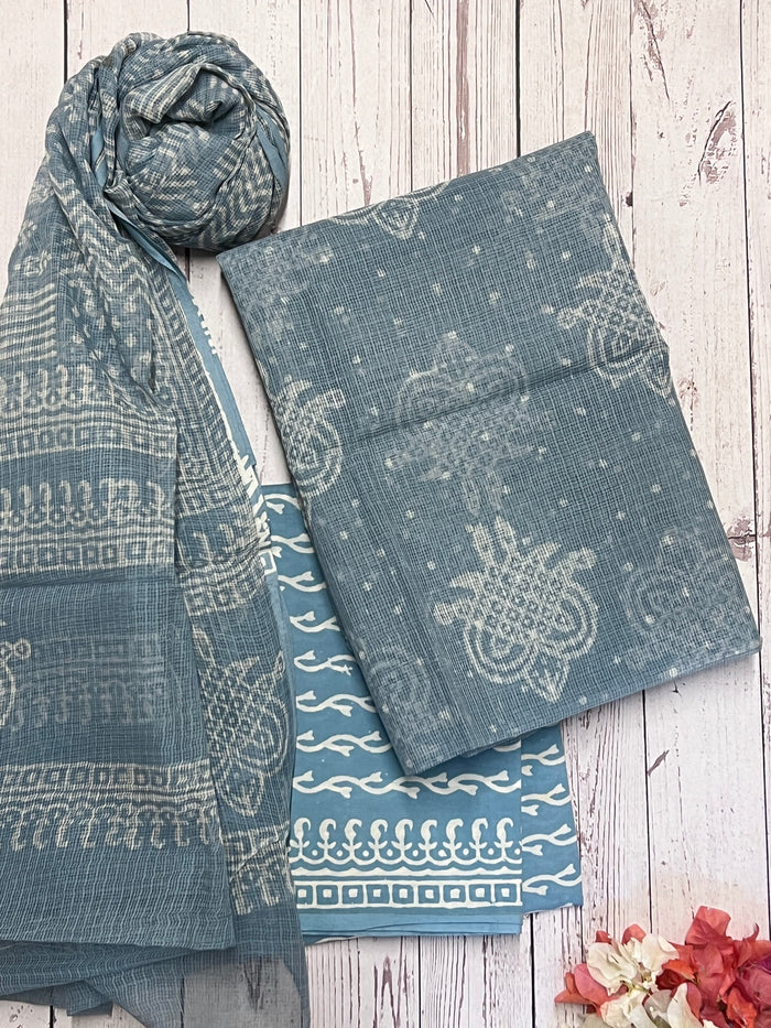 Rangoli printed kota kurta set