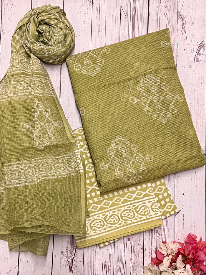 Rangoli printed kota kurta set
