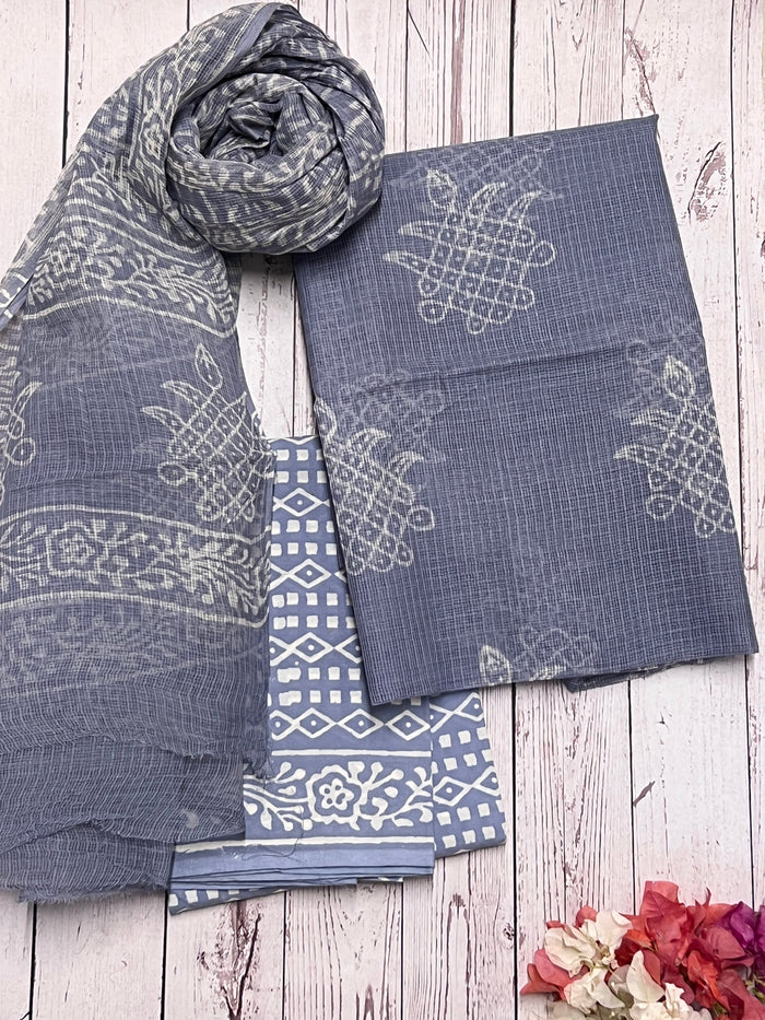 Rangoli printed kota kurta set