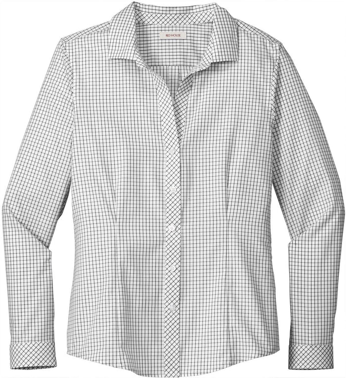 Red House Ladies Open Ground Check Non-Iron Shirt