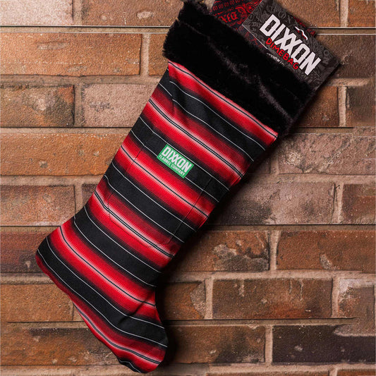 Red Serape Christmas Stocking