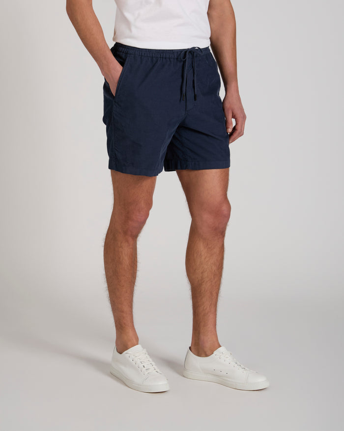 Regular fit corduroy Bermuda shorts