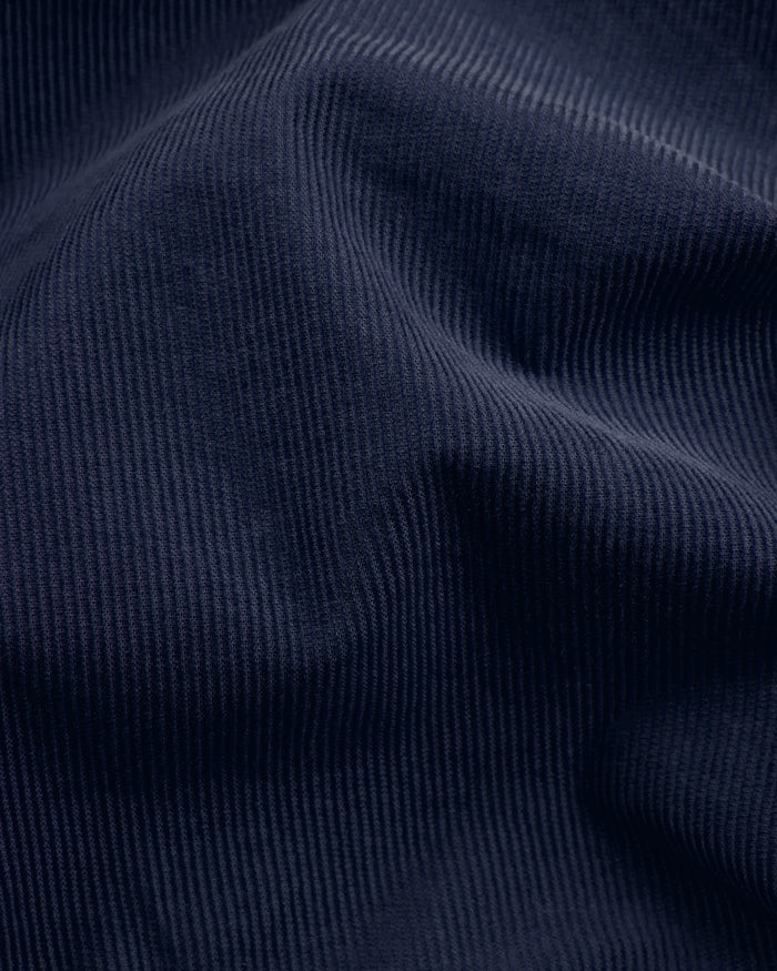 Regular fit corduroy Bermuda shorts