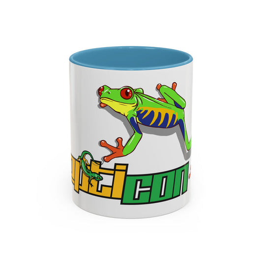 Repticon Accent Coffee Mug w/ Red-Eyed Tree Frog