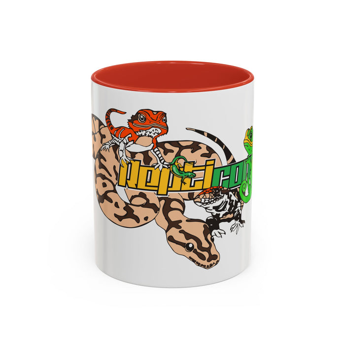 Repticon Accent Coffee Mug w/ Reptile Group