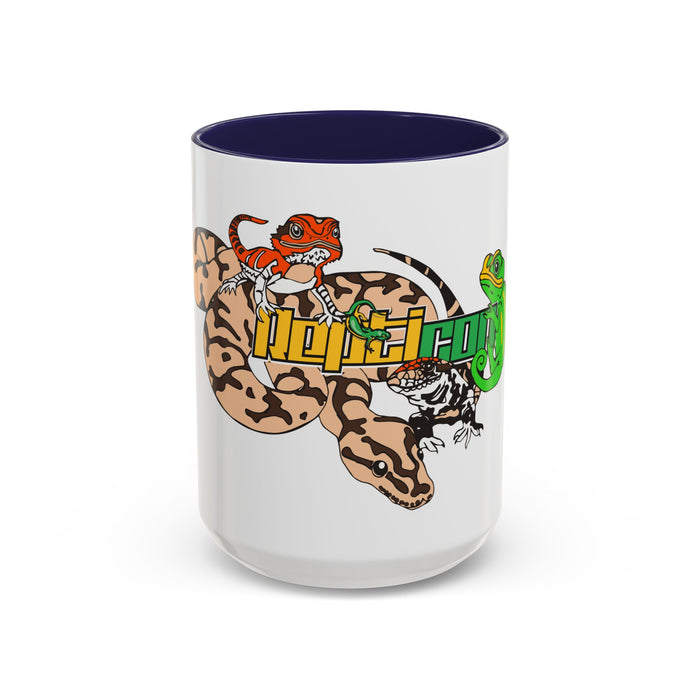 Repticon Accent Coffee Mug w/ Reptile Group