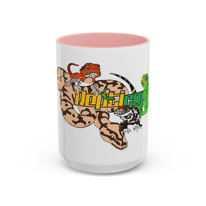 Repticon Accent Coffee Mug w/ Reptile Group