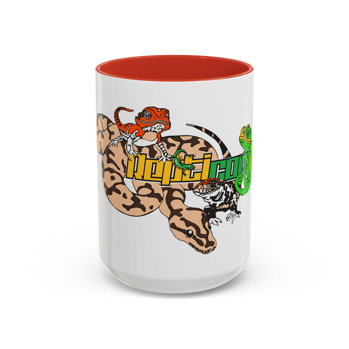 Repticon Accent Coffee Mug w/ Reptile Group