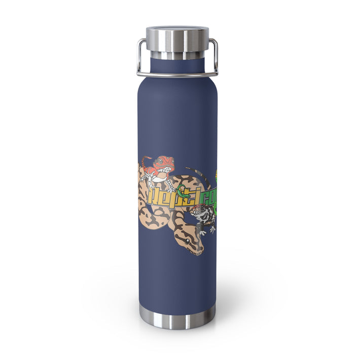 Repticon Copper Vacuum Insulated Bottle, 22oz w/ Reptile Group