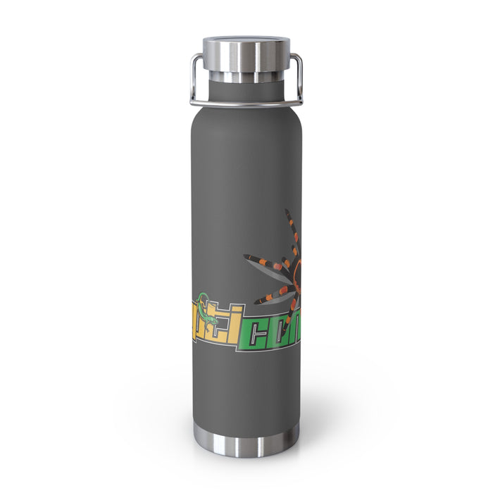 Repticon Copper Vacuum Insulated Bottle, 22oz w/ Tarantula