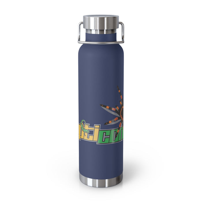 Repticon Copper Vacuum Insulated Bottle, 22oz w/ Tarantula