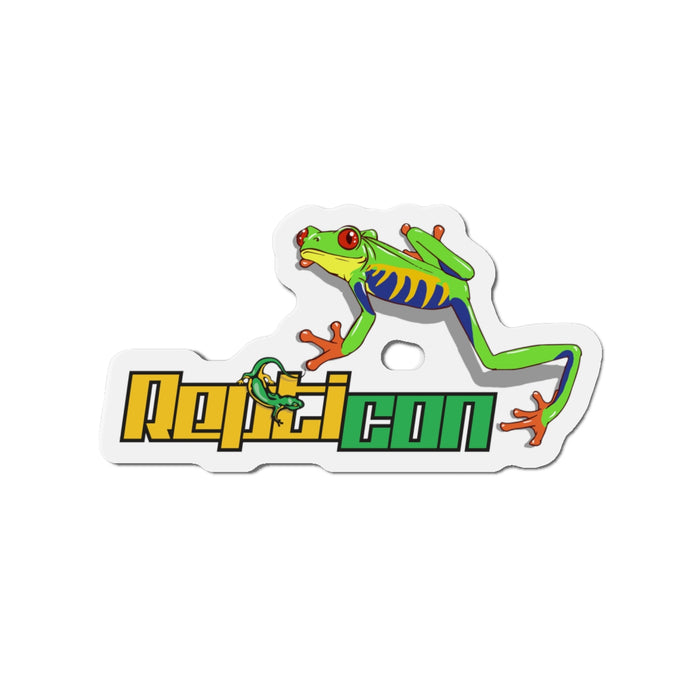 Repticon Die-Cut Magnets w/ Red-Eyed Tree Frog