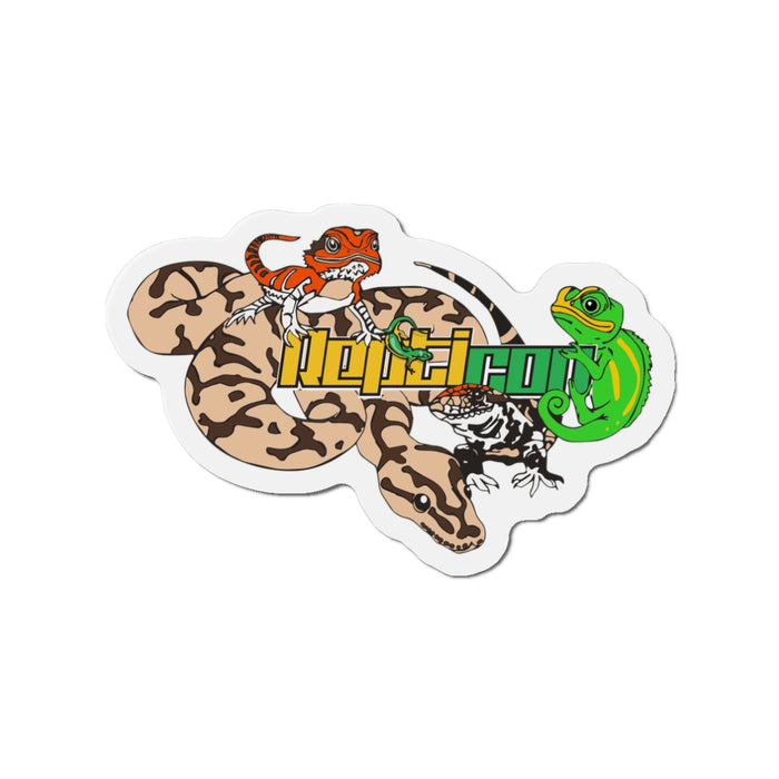 Repticon Die-Cut Magnets w/ Reptile Group