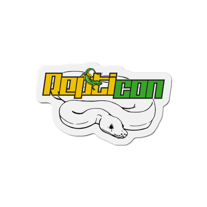 Repticon Die-Cut Magnets w/ White Ball Python