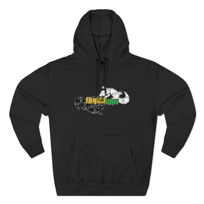 Repticon Three-Panel Fleece Hoodie w/ Gecko