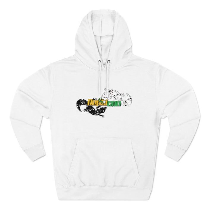 Repticon Three-Panel Fleece Hoodie w/ Gecko