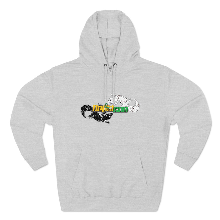 Repticon Three-Panel Fleece Hoodie w/ Gecko