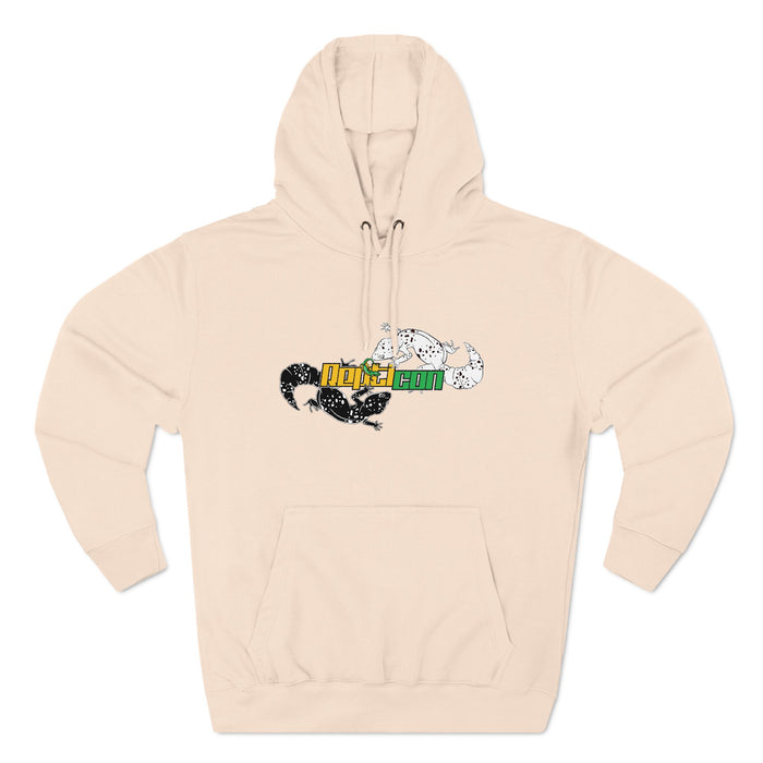 Repticon Three-Panel Fleece Hoodie w/ Gecko