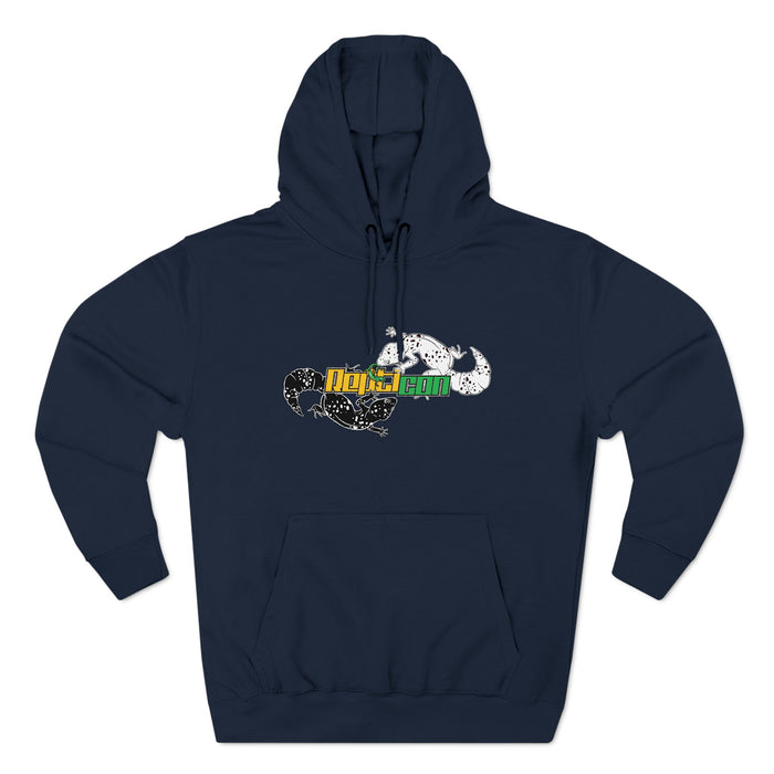 Repticon Three-Panel Fleece Hoodie w/ Gecko
